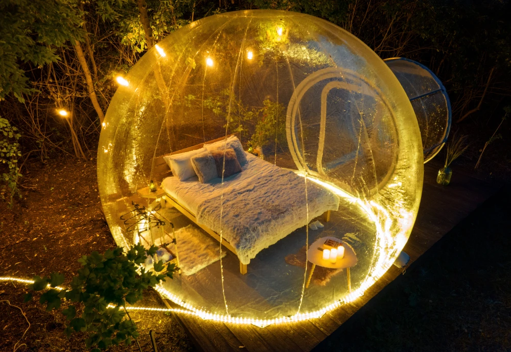 outdoor tent bubble